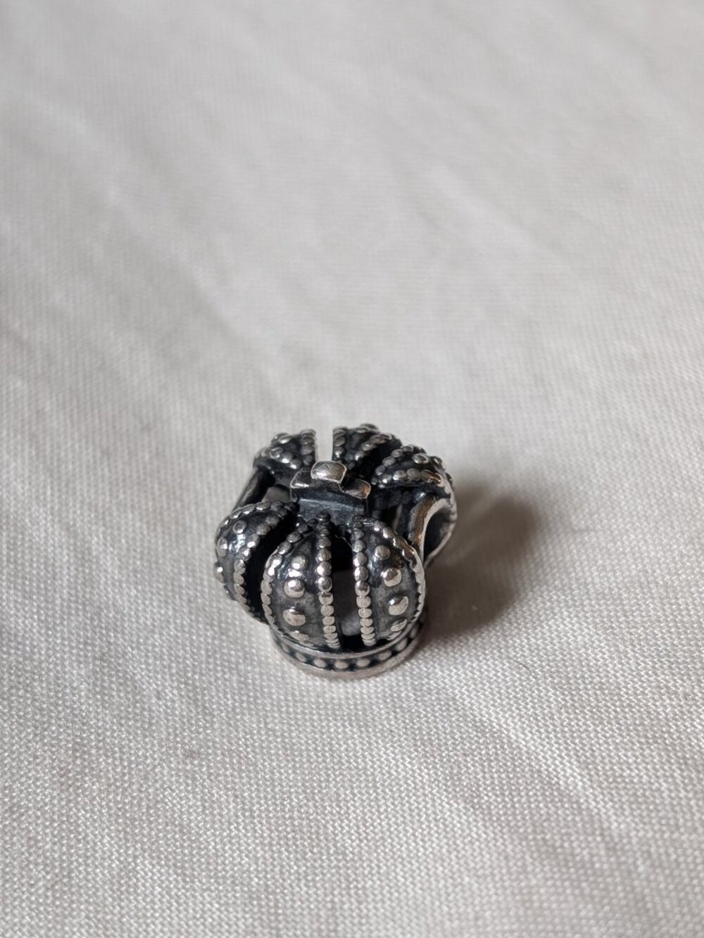 Retired Pandora Crown Charm